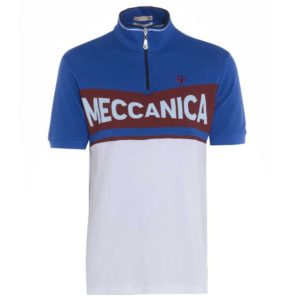 The Meccanica polo shorts harks back to designs from the '50s and '60s