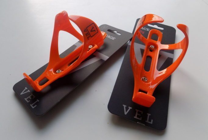 The Vel composite Race Cages in all their shiny orange glory, other colours are available