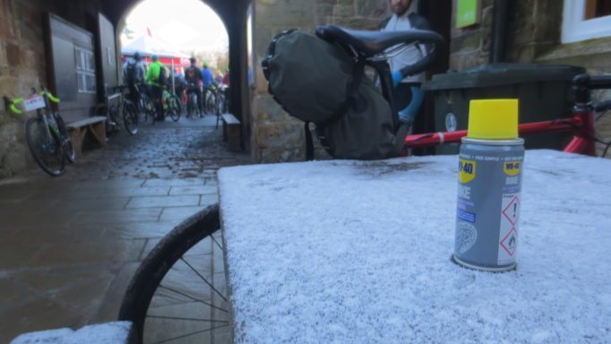 It doesn't matter how much WD40 you use, it's still cold