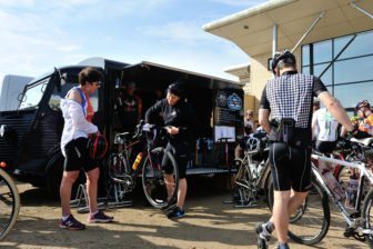 The Urban Cycles team were on hand to help with any last minute emengencies