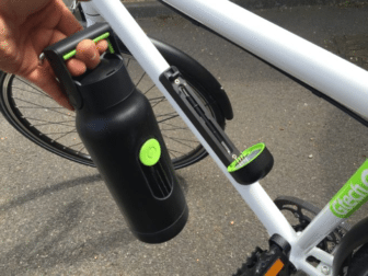 The Lithium-ion battery gives the G Tech Electric Bike a 30 mile range and takes three hours to charge