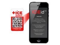 The ICEid tag can be accessed by a mobile app
