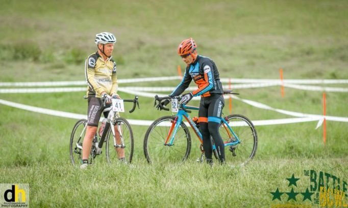 The inevitable pre-race rubber conversation 