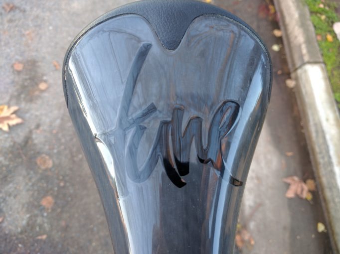 Glossy carbon and imitation leather is all you get for your money.