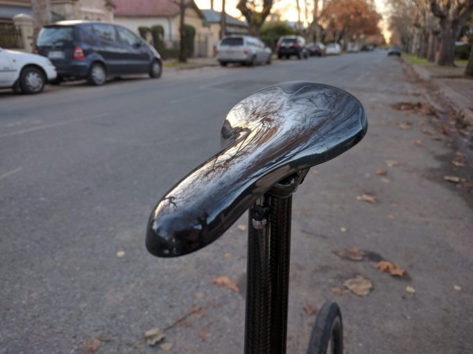 If Darth Vader was a cyclist this would be his saddle.