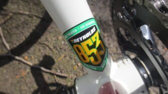 Reynolds 853 tubing for the Niner