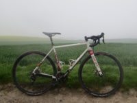 The Niner RLT 9 Steel, looking moody on the South Downs