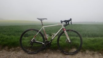 The Niner RLT 9 Steel, looking moody on the South Downs