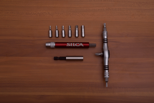 The Silca T-Ratchet and Ti-Torque Titanium Tools, allow you precise adjustment while actually out on the bike