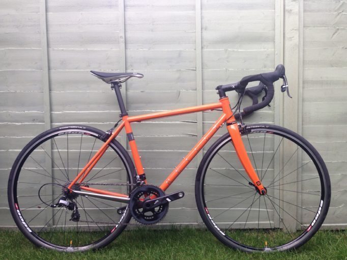 The Reilly RS-7, custom built, stainless steel and very orange