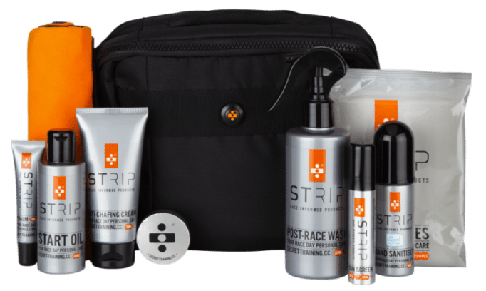 Secret Training's handy pack will keep you sweet smelling and chafe free