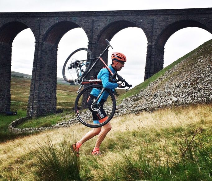 You’ll want a light bike for the Three Peaks as you’ll be carrying it up some crazy slopes and the weather won’t be this nice!
