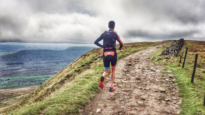 The Three Peaks isn't all about the bike, you'll need to be able to run/crawl some sections. You will though need to take your bike!