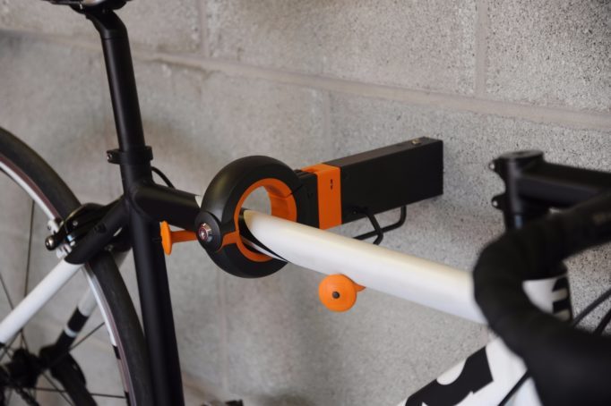 The Hangman Secure Cycle Storage system is a neat solution to your bike storage problems