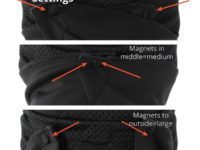 Fitting is a simple matter of wrapping around your face and letting the magnets do their thing