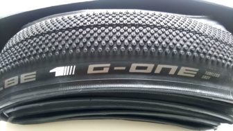 For anything but thick mud I found Schwalbes 38mm G-One tyres perfect for CX Sportives