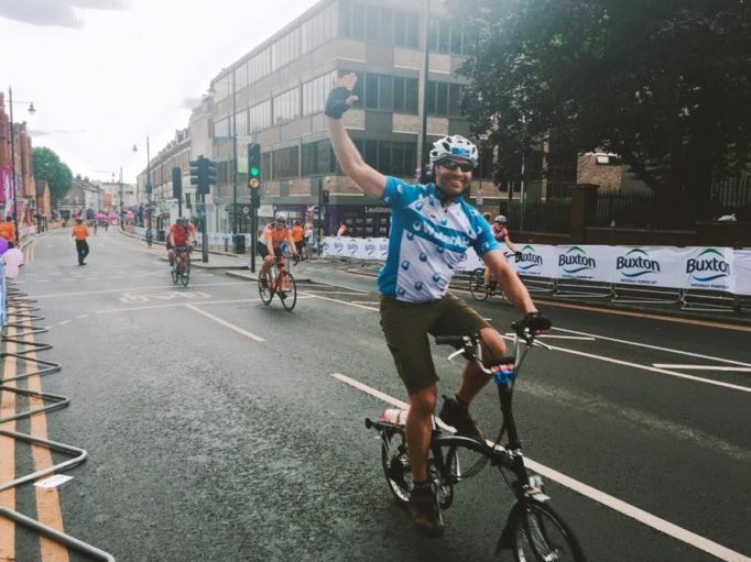 Caution, excessive Brompton riding will cause excessive smiling!