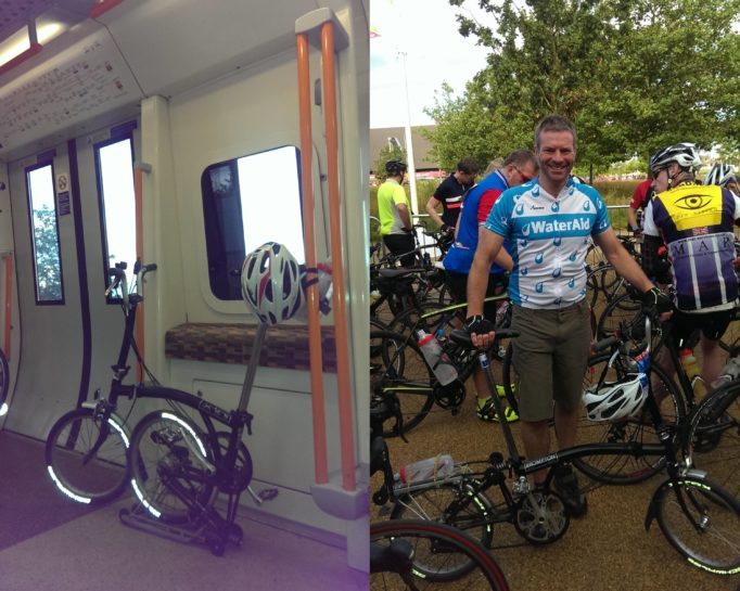 Tackle the Prudential RideLondon on a Brommy and you will get looks!
