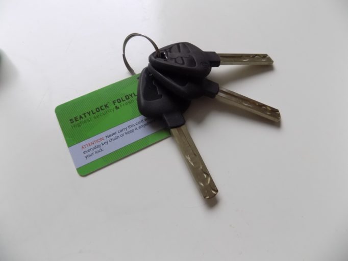 Automotive standard keys are supplied