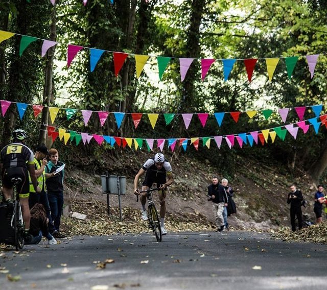 The bunting was out for the first running of the Velopace Hill Climb