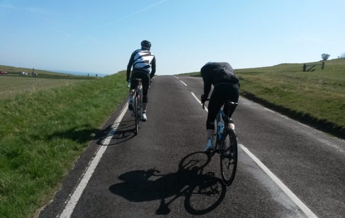Beachy Head Loop on the Hell of the Sussex Coastal Hills Audax, 2015. Photo courtesy of Gavin Peacock