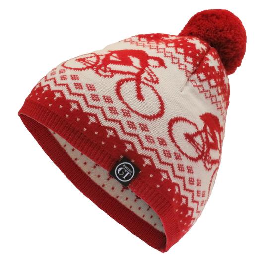 The Hackney GT Bobble hat, perfect for a bit of post-cross race action