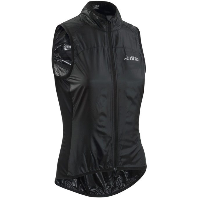 Supremely lightweight and packable, the dhb gilet