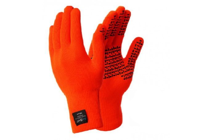Start every ride with a smile. Orange gloves make us happy!