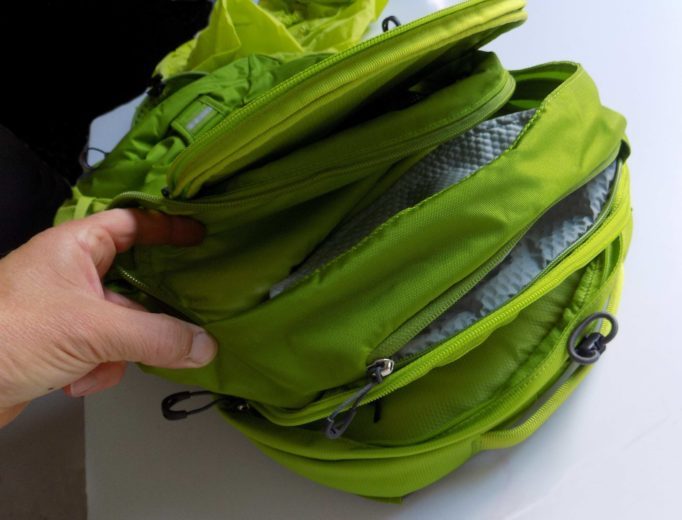 The Momentum 26 has been split into three main compartments