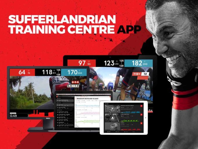 The Sufferfest App brings the training video up to date, by working with your smart trainer