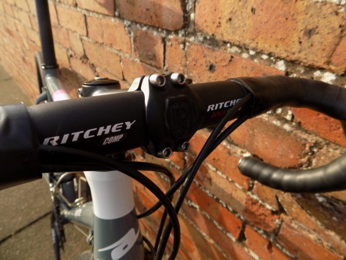Ritchey Comp components  do their job with no fuss