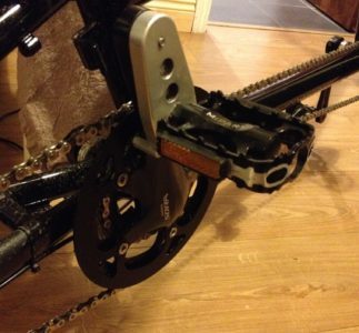Crank shorteners are available that allow more adjustment for growing legs