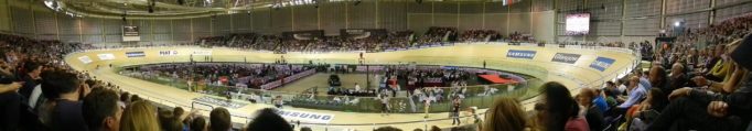 You can't beat the thrill of a track meet, perfect for spectators on a cold winters night. Photo courtesy of Cake Rider