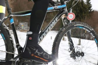 4mm neoprene overshoes are not always enough to keep you warm, time to turn the heating on!