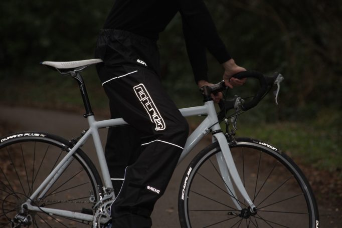 If you're commuting in 'normal' clothes, waterproof trousers are a must in the rain