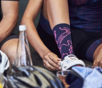 Traditionally women's cycling socks are short; no reason you have to follow that though