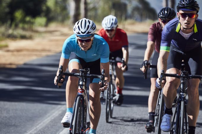 Designed for racing, the Aeron range features a close, athletic fit, so just a coffee at the cafe eh?