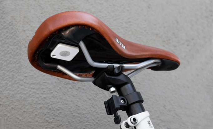 Discreetly stuck under your saddle, no one will know