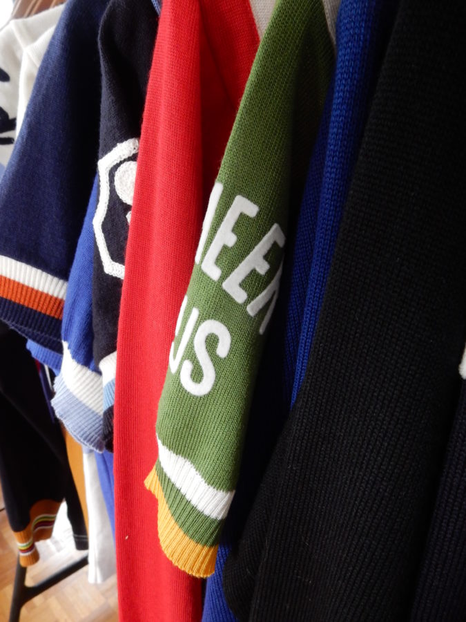 The jerseys are accurate reproductions, down to the little details