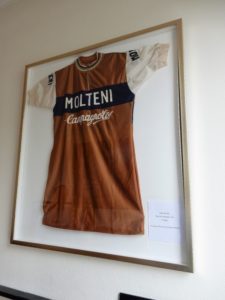 Diederik’s Merckx jersey takes pride of place