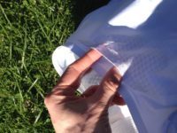 A radio pocket is neatly designed into the shorts