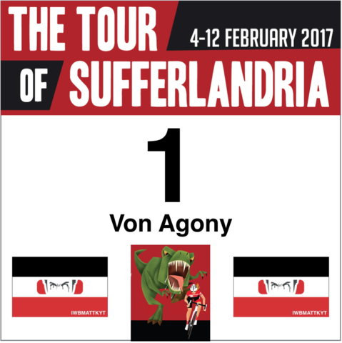 You can even download your own personalised rider number for the ToS