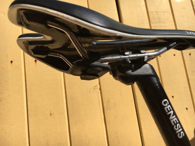 The Tile Mate can be hidden under your saddle