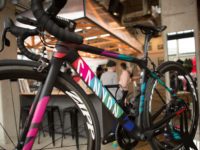Canyon's Ultimate CF SLX 9.0 TEAM CSR was on display for your delectation