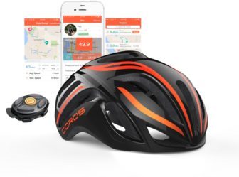 The Coros LINX Smart cycling helmet