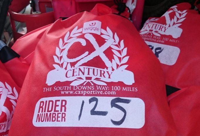 The organisers will carry you bags to the finish