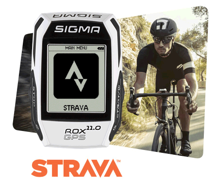 Do you Strava? The Rox 11.0 can display live segments as you ride