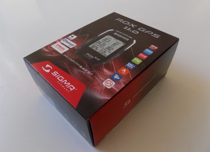 Just arrived, the Sigma Rox 11.0 GPS computer