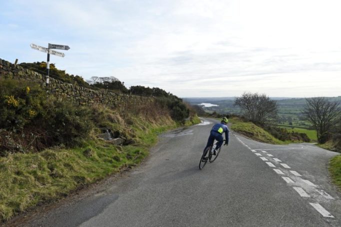 Descending off the Roches