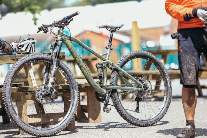 Canyon Neuron AL 7.9 29er with added mud